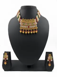 Meenakari Choker Set